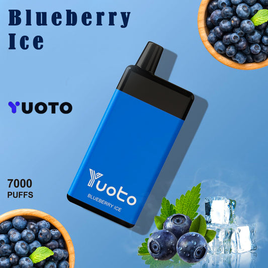 Yuoto Beyonder Blueberry Ice 7000 Puffs Disposable Vape