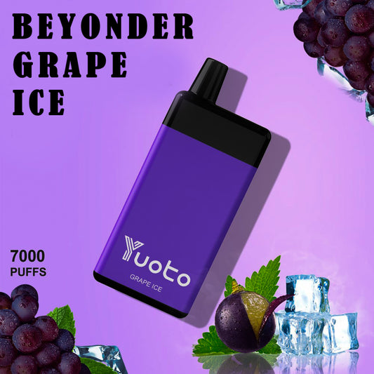 Yuoto Beyonder Grape Ice 7000 Puffs Disposable Vape