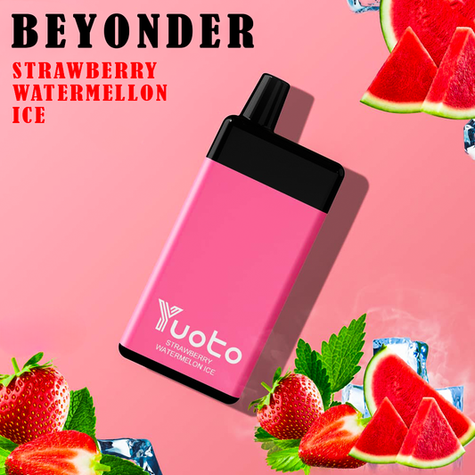 Yuoto Beyonder Strawberry Watermelon Ice 7000 Puffs Disposable Vape